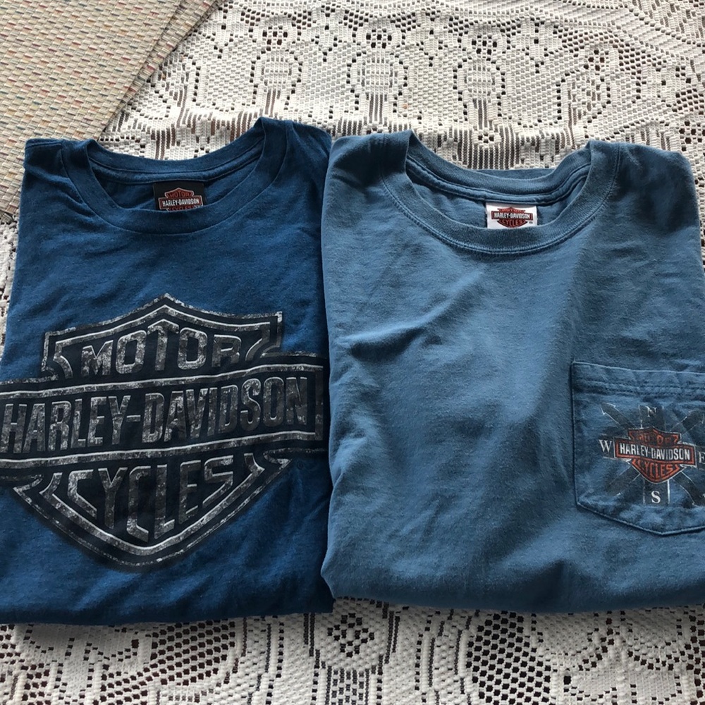Two Harley t-shirts
